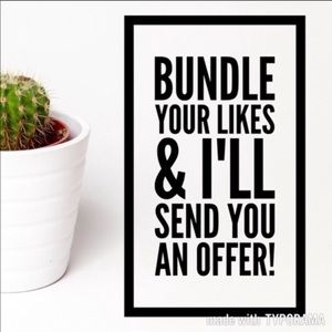 Bundle and save $$